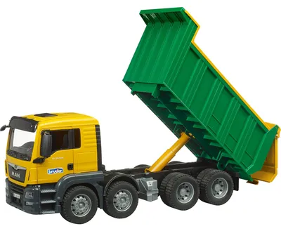Produktbild von BRUDER 03766, LKW, 3 Jahr(e), Acrylnitril-Butadien-Styrol (ABS), Grün, Gelb
