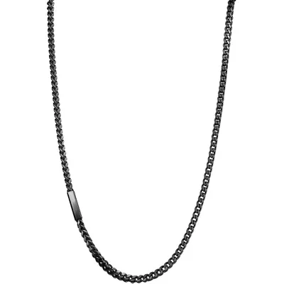 Produktbild von Schwarzes Stahlhalsband fü r Mä nner Ink BIK08