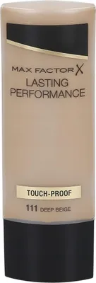 Produktbild von Max Factor Lasting Performance, Flasche, Flüssigkeit, Jeder Hauttyp, Mattierend, Glättend, Mittel, Deep Beige