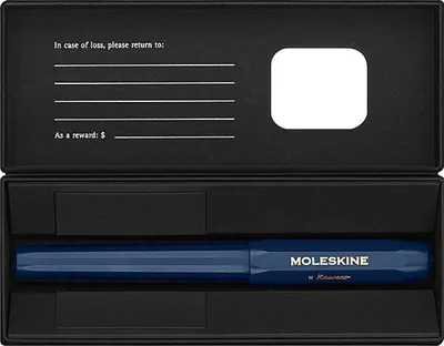 Image de Biros bleu Kaweco et Moleskine