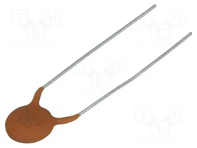 Produktbild von Kondensator: Keramik; 10nF; 500V; Y5V; -20÷80%; THT; 7,5mm CC-103/500-7.5 Keramikkondensatoren THT 500V