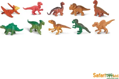 Zdjęcie produktu dla Safari Ltd Dino Babies TOOB, 3 lat(a), Dino Babies, Wielobarwny