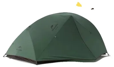 Produktbild von Trekkingzelt, wasserdicht, leicht, 210T - Armeegrün