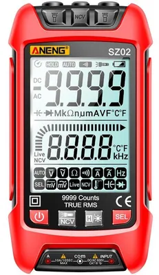 Obrázek produktu pro ANENG SZ02, digitální multimetr s True RMS a NCV