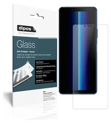 Zdjęcie produktu dla 1x folia ochronna do Sony Xperia 10 II matowa - folia antywstrząsowa 9H dipos Glass szkło plastikowe