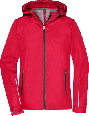 Produktbild von Ladies' 3-in-1-Jacket red/black, Gr. L