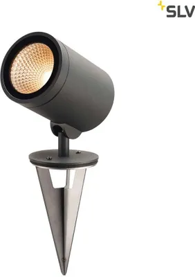 Produktbild von SLV 228555 HELIA Outdoor Wege- und Standleuchte LED 3000K rund anthrazit 15W zur Spießleuchte umrüstbar