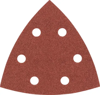 Image de BOSCH 2607017109 25 BOSCH für Deltaschleifer Schleifblätter 180