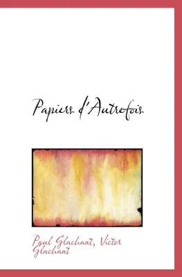 Productafbeelding van Papiers d'Autrefois