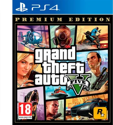 Produktbild von Playstation Games Ps4 Gta V Premium-edition Mehrfarbig PAL Mehrfarbig PAL