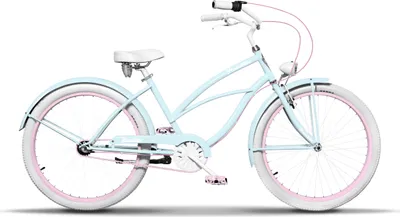 Produktbild von Plumbike La Donna Mia Fahrrad, 26"-Räder, 7-Gang-Version, Blau