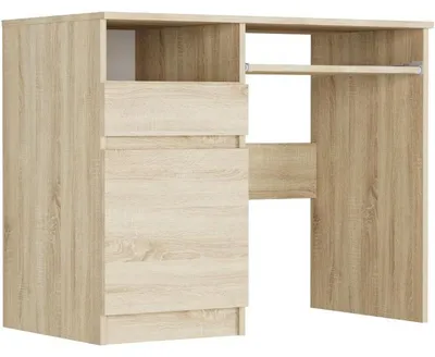 Produktbild von Schreibtisch - Eiche Sonoma - 96 x 50 x 76 cm - Modern N-35L