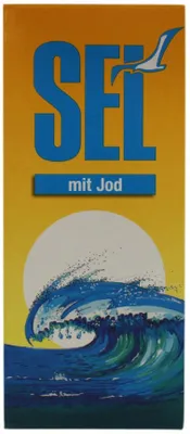 Zdjęcie produktu dla SEL z jodem (50% soli morskiej) 500g