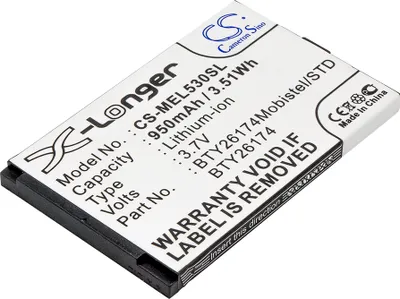 Produktbild von TECHTEK Akku Kompatibel mit [Mobistel] EL530, EL530 Dual Ersetzt BTY26174, für BTY26174Mobistel/STD