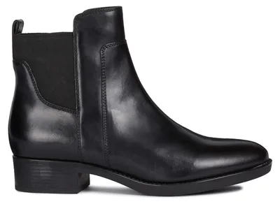 Produktbild von Geox Damen D Felicity G Stiefeletten, Schwarz, 38.5 EU