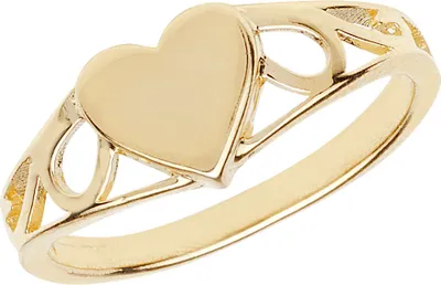 Produktbild von 9 Karat (375) Gold Herz Mädchen - Ring, 53 (16.9); TRS14901RSM