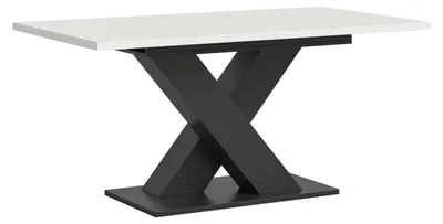 Image de Motion table de salle à manger 150x90 cm blanc.