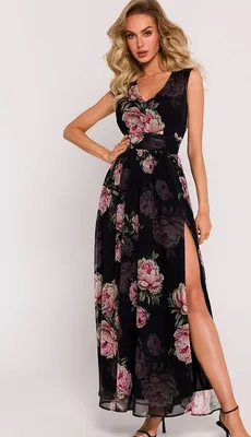Zdjęcie produktu dla Sukienka codzienna model Elegance Moe wielokolorowa M