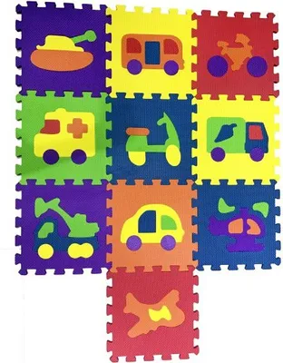Zdjęcie produktu dla Mata COSING EVA Puzzle 32×32×1 cm (10 elementów)