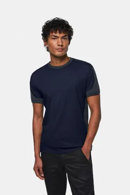 Produktbild von Hakro T-Shirt-Contrast Performance - Tinte/Anthrazit - Größe 2Xl