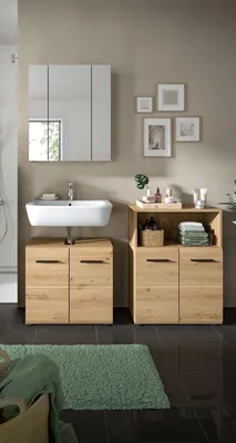 Produktbild von Badezimmer-Set >Ice< in artisan oak - 135x185x30cm (BxHxT)