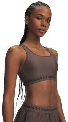 Immagine prodotto di Under Armour Crossback Mid Bra - colore: peppercorn, taglia: M