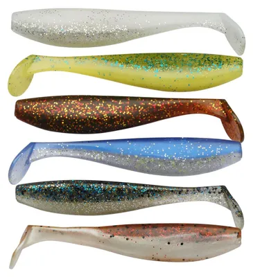 Produktbild von Abu Garcia Paddletail Kit 10cm - 6 Gummifische im Set