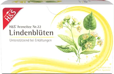 Produktbild von H&S Lindenblüten Arzneitee, 20 St. Filterbeutel