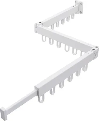Produktbild von Drogerad mit Wandmontage für Kleidung und Handtücher - Raumsparend und praktisch