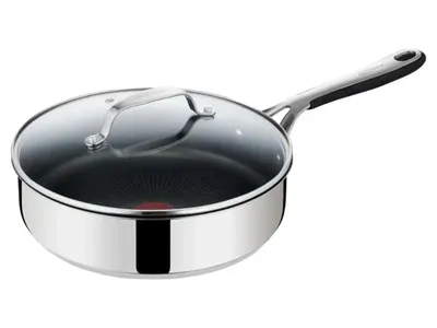 Produktbild von Tefal Jamie Oliver Schmorpfanne Kitchen Essentials »E3143334«, Ø 25cm Sautépfanne mit Deckel Edelstahl