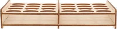 Produktbild von Organizer für Farbflaschen aus Holz für Acryl- und Wasserfarben