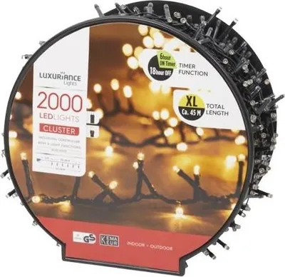 Obrázek produktu pro Vánoční řetěz světýlka XL 2000 LED 45m venkovní.