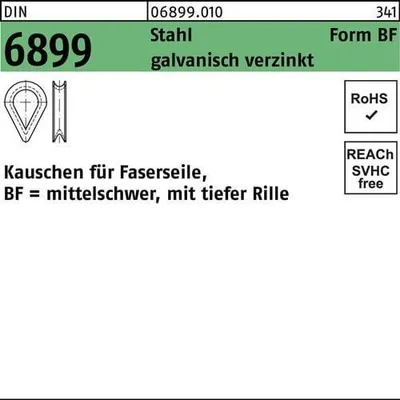 Immagine prodotto di Ditali Reyher DIN 6899 St. BF 3.5 / RW 4 vz 068990100035000 (100 pezzi)