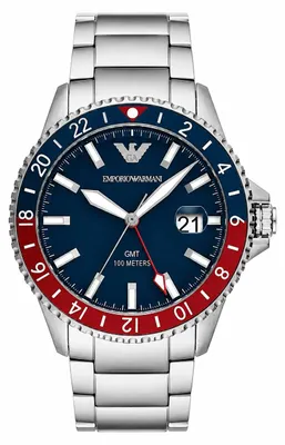 Obrázek produktu pro Emporio Armani AR11590, modré hodinky s průměrem pouzdra 42 mm