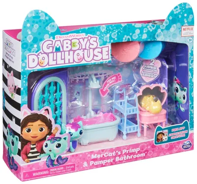 Immagine prodotto di Casa delle Bambole di Gabby Set Gioco Spa Baia Pisirena