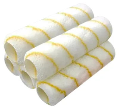 Immagine prodotto di Coperture per rulli da vernice professionali - 1/2 x 9 pollici, in microfibra, confezione da 5