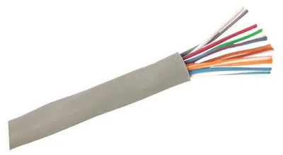 Geflochtenes Kabel 100 m, 8 x 0,22, halogenfrei, für Elektroinstallationen