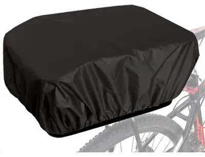 Immagine prodotto di Copertura impermeabile per cestino da bicicletta, portapacchi, 35 litri, colore nero