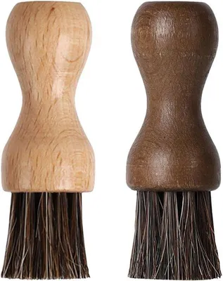Produktbild von 2 kleine Reinigungsbürsten, Schleifbürsten, Lederbürsten, Gemüsebürsten, Küchenbürsten, multifunktionales Reinigungswerkzeug.