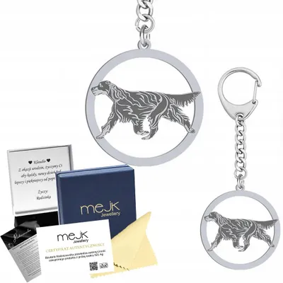 Produktbild von Mejk Jewellery Seter Szkocki Silber Schlüsselanhänger 925