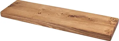 Produktbild von MoonTree | rustikales Wandregal aus Holz Liden, 22x4.4x60cm, Dark Oak | Hängeregal, Regalboden, Wandregal Holz für Wohnzimmer, Küche & Flur