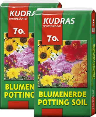 Produktbild von KUDRAS Blumenerde 140L (2x70L) Universalerde