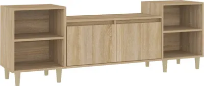 Produktbild von vidaXL TV-Schrank Sonoma-Eiche 160x35x55 cm Holzwerkstoff