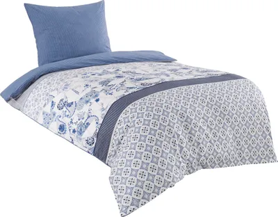 Produktbild von Buymax® Bettwäsche Bettbezug 200x220 cm, Kopfkissenbezug 80x80 cm 3 teilig Deckenbezug Set aus 100% Baumwolle Renforce mit Reissverschluss