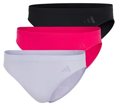 Produktbild von adidas Damen Low Rise Bikini (3 Pack) - Sport Active Seamless - Slip