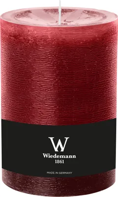 Produktbild von Wiedemann Marble Rustik Kerzen, Stumpenkerzen, Bordeaux 140 x Ø 98 mm