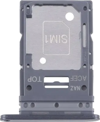 Image de Samsung, support de carte SIM pour Samsung A35 Dual Nano SIM d'origine, bleu nuit