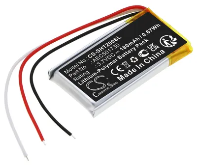Produktbild von TECHTEK Akku Kompatibel mit [Shure] RMCE-BT2 Ersetzt AEC501730
