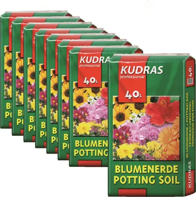 Produktbild von KUDRAS Blumenerde 320L (4x80L)