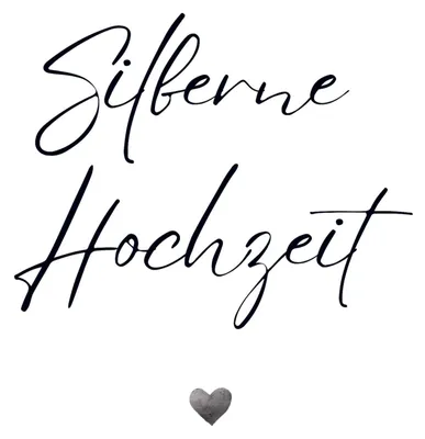 Produktbild von Gästebuch "Silberhochzeit"- Premium Gästebuch Blanko